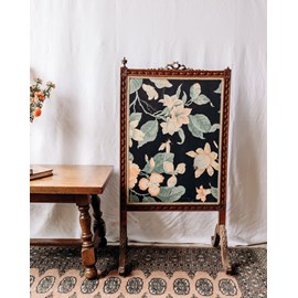 Pare-feu de cheminée en tissu n°16