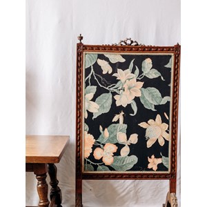 Pare-feu de cheminée en tissu n°16