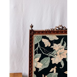 Pare-feu de cheminée en tissu n°16