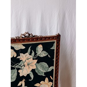 Pare-feu de cheminée en tissu n°16