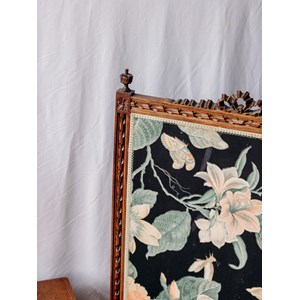 Pare-feu de cheminée en tissu n°16