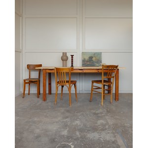 Grande table à manger en bois n°591