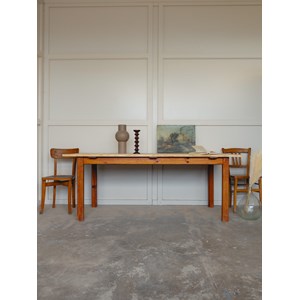 Grande table à manger en bois n°591