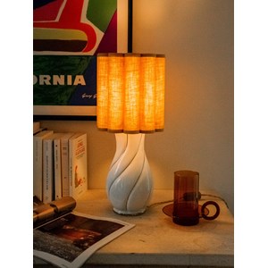 Lampe moutarde en céramique n°700