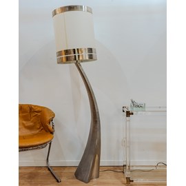 Lampadaire chromé space age n°306