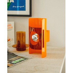 Applique space age en plexi orange n°122