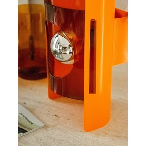 Applique space age en plexi orange n°122