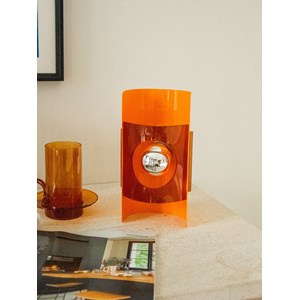 Applique space age en plexi orange n°122