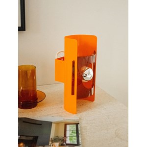 Applique space age en plexi orange n°122