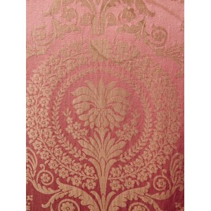 Pare-feu de cheminée en bois et tissu n°17