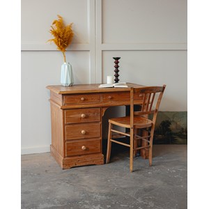 Edouard, le bureau massif en bois n°549