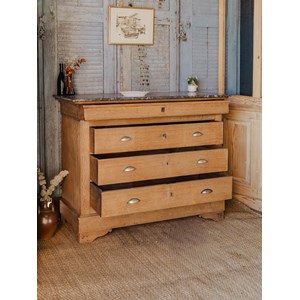 Commode louis-philippe en marbre n°374