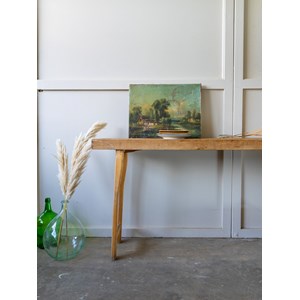 Console pliable en bois brut  n°810