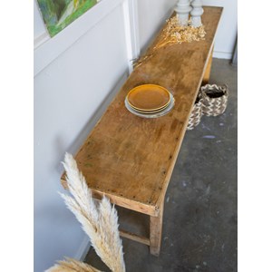 Console pliable en bois brut  n°810