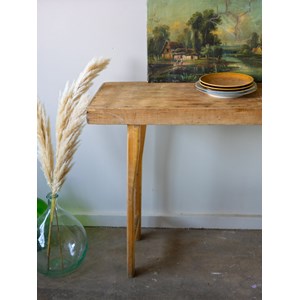 Console pliable en bois brut  n°810