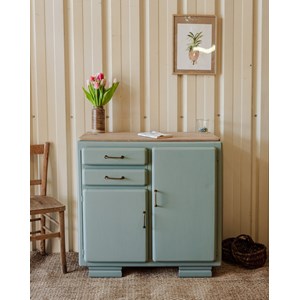 Gilbert, le buffet mado vert d'eau n°680