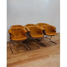 Lot de 6 fauteuils flynn de gastone rinaldi n°851