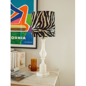 Julia, la lampe zébrée en albâtre n°693