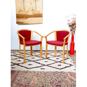 Paire de chaises en hêtre n°1249