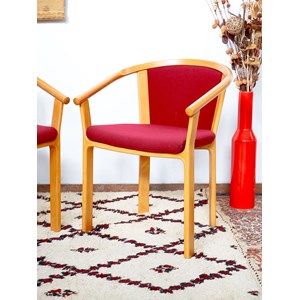 Paire de chaises en hêtre n°1249