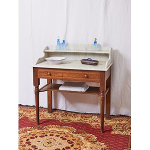 Coiffeuse en marbre blanc n°247