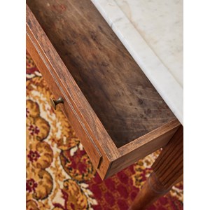 Coiffeuse en marbre blanc n°247