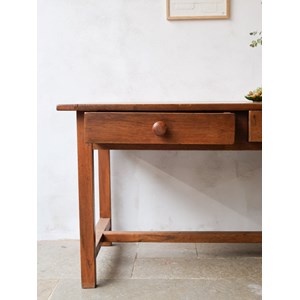 Grande table de ferme en chêne n°598