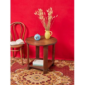 Table d'appoint art déco en bois n°694