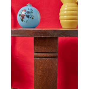 Table d'appoint art déco en bois n°694