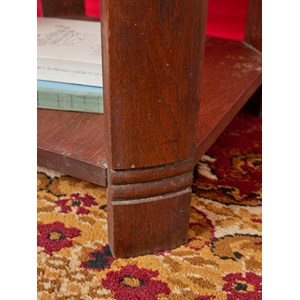 Table d'appoint art déco en bois n°694