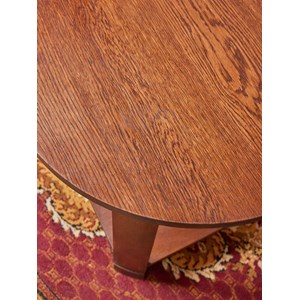 Table d'appoint art déco en bois n°694