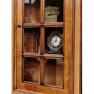 Grande vitrine en bois clair n°147