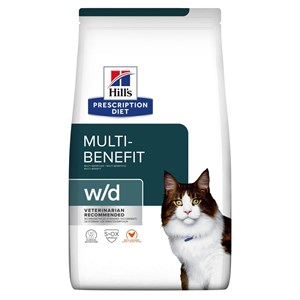 Croquettes chat adult prescription diets w&nbsp;d multi benefit - hill's