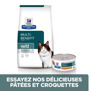 Croquettes chat adult prescription diets w&nbsp;d multi benefit - hill's