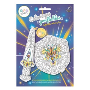 Coloriage ara creative bleu