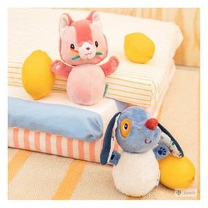 Peluche sonore culbuto jules le chien