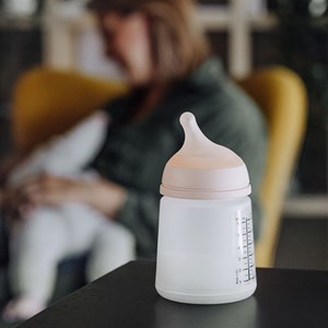 Biberon anti-colique spécial allaitement zerø.zerø (180 ml)