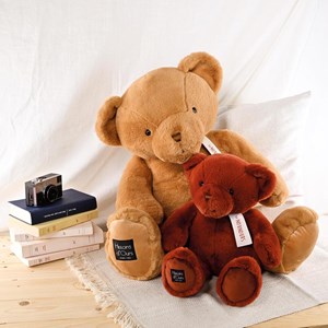 Peluche le nounours cannelle (28 cm)