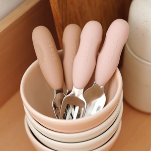 Lot de 2 précouverts inox pralin