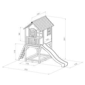 Maisonnette axi house beige