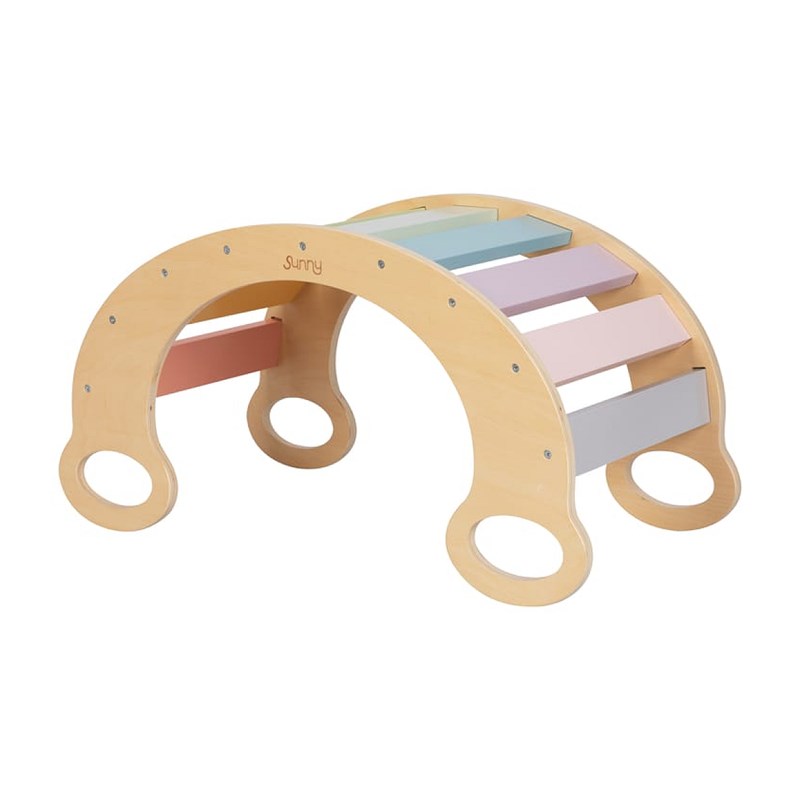 Bascule marlie - bois pastel