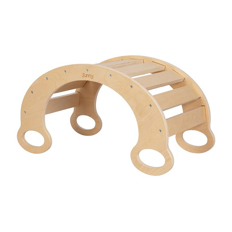 Bascule marlie - en bois naturel