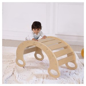 Bascule marlie - en bois naturel