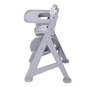 Chaise haute fynn - grise