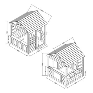 Maisonnette en bois - lynn