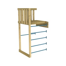 Plateforme avec échelle 150 cm