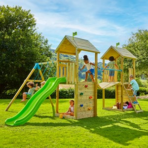 Pont suspendu pour aire de jeux