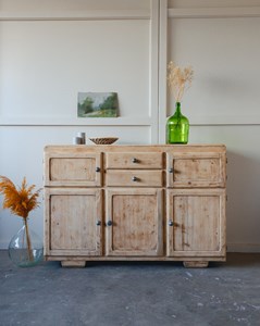 Buffet mado en bois clair n°674