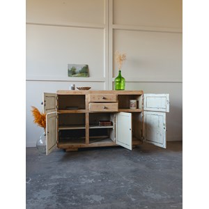 Buffet mado en bois clair n°674