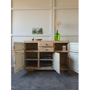 Buffet mado en bois clair n°674